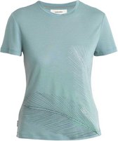 Icebreaker Merino Core Plume T-shirt Met Korte Mouwen Blauw M Vrouw