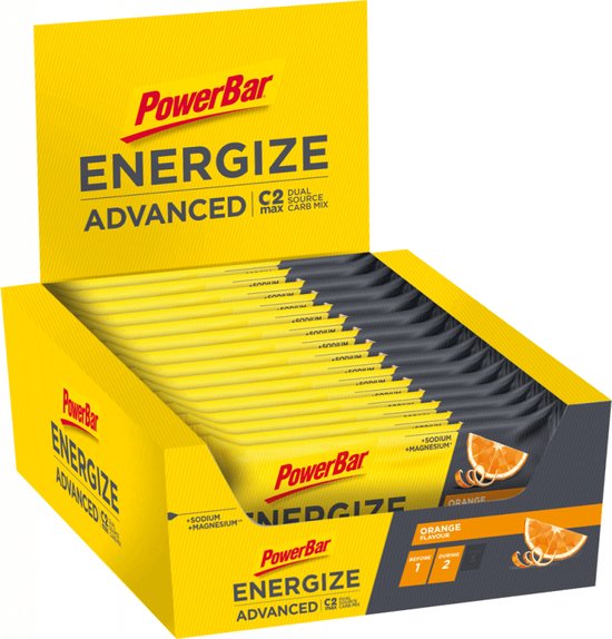 Powerbar Energize Advanced Bar (15x55g) Orange - Energiereep