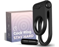 ARMONY - TWINS DOUBLE VIBRATOR RING FOR COUPLES BLACK | SEKSSPEELTJES VOOR MANNEN | SEKKSPEELTJES VOOR KOPPELS | SEX TOYS VOOR MANNEN | SEKSSPEELTJES VOOR MANNEN