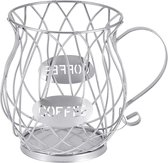 Bastix - Koffiecapsules, organizer koffiecapsules cup cup basketbal, tafelaccessoires koffiecapsules organizer unieke mand koffiecapsules mand