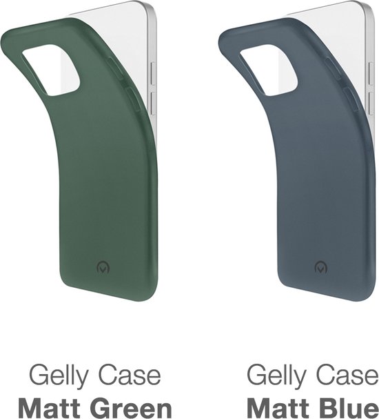 Coque Samsung Galaxy S22 Plus - Mobilize - Série Rubber Gelly - Coque arrière en TPU - Vert - Coque adaptée pour Samsung Galaxy S22 Plus