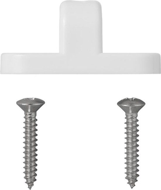 ProPlus Framebevestigingsoog verticaal kunststof - set van 3 stuks - inclusief RVS schroeven van ProPlus — afbeelding 5
