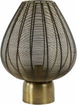 Light & Living Tafellamp Suneko - Antiek Brons - Ø35cm - Modern