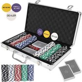 Malatec Poker Set met 300 Chips - Compleet en Veilig in Aluminium Koffer