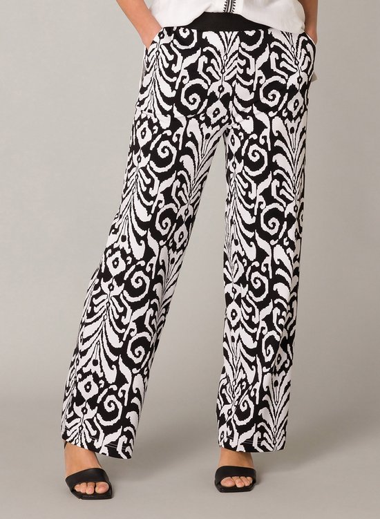 YEST Gerda Bottoms - Black/White - maat 36