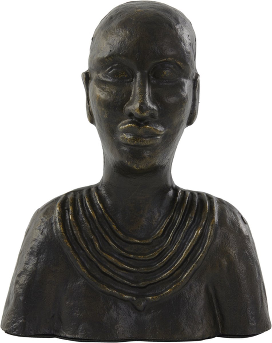 D - Light & Living - Ornament SUKURI - 23x13x28cm - Brons