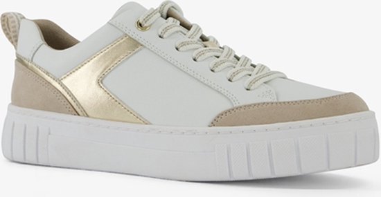 Nova dames sneakers wit/goud