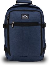 CabinMax Metz Reistas – Handbagage 24L Wizz Air – Rugzak – Schooltas - 40x30x20 cm – Compact Backpack – Lichtgewicht – Atlantic Bauw