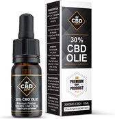 CBDLabs CBD Olie 30 procent - Biologisch - Vegan - 3000mg CBD - 10ml
