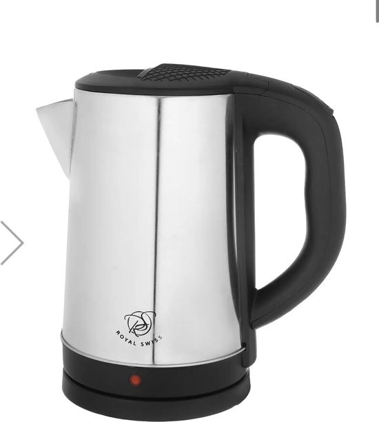 Royal Swiss Waterkoker inox 2 liter-Zilver