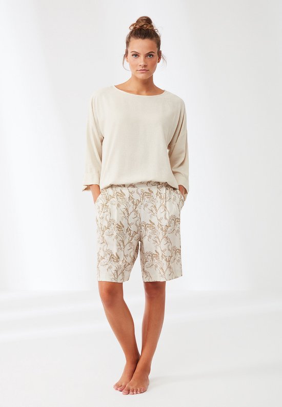 Penye Mood - Set pyjama Capri, Pyjama short pour femme - XXL