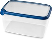 Curver Grand Chef Eco Fresh Container 6,5L Rectangulaire Transparent/Bleu Foncé