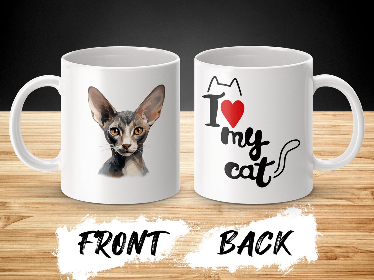 Mok Oriental Shorthair cat - kat - I love my cat - cat lovers - katten