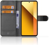Bookcase Geschikt voor Xiaomi Redmi Note 13 5G Smartphone Hoesje Blokken