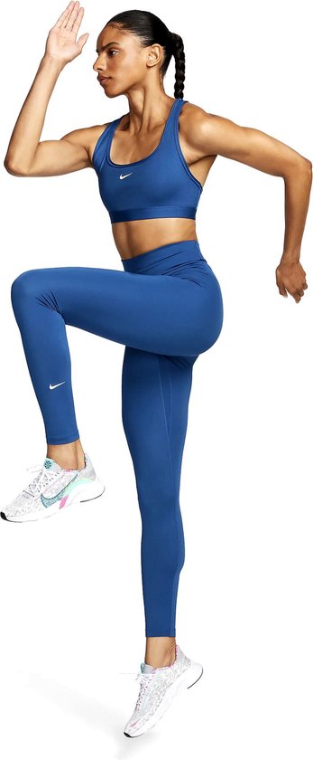 nike one leggings blue