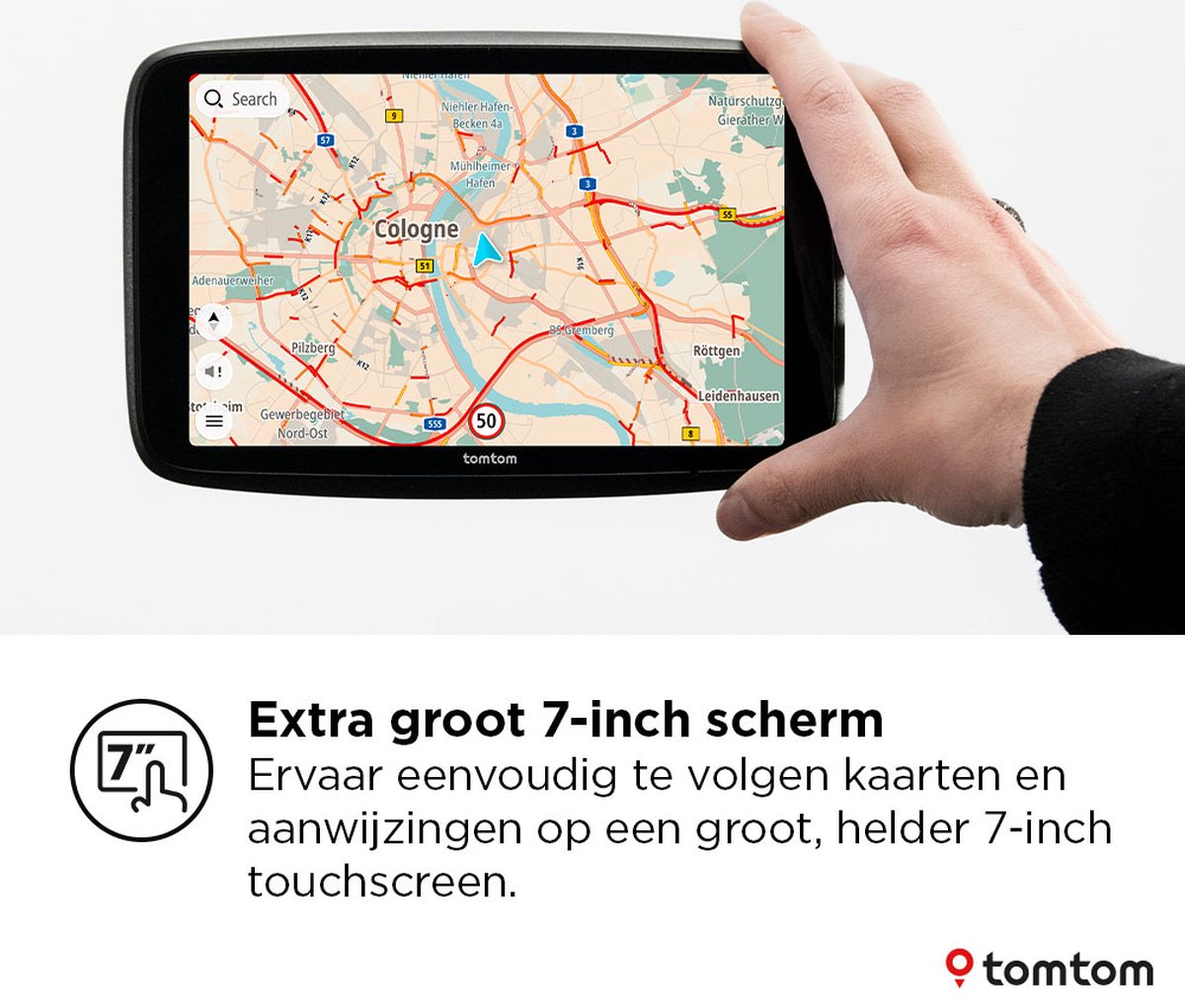 TomTom GO Navigator 7 (2nd GEN) - Autonavigatie - Europa – foto 6