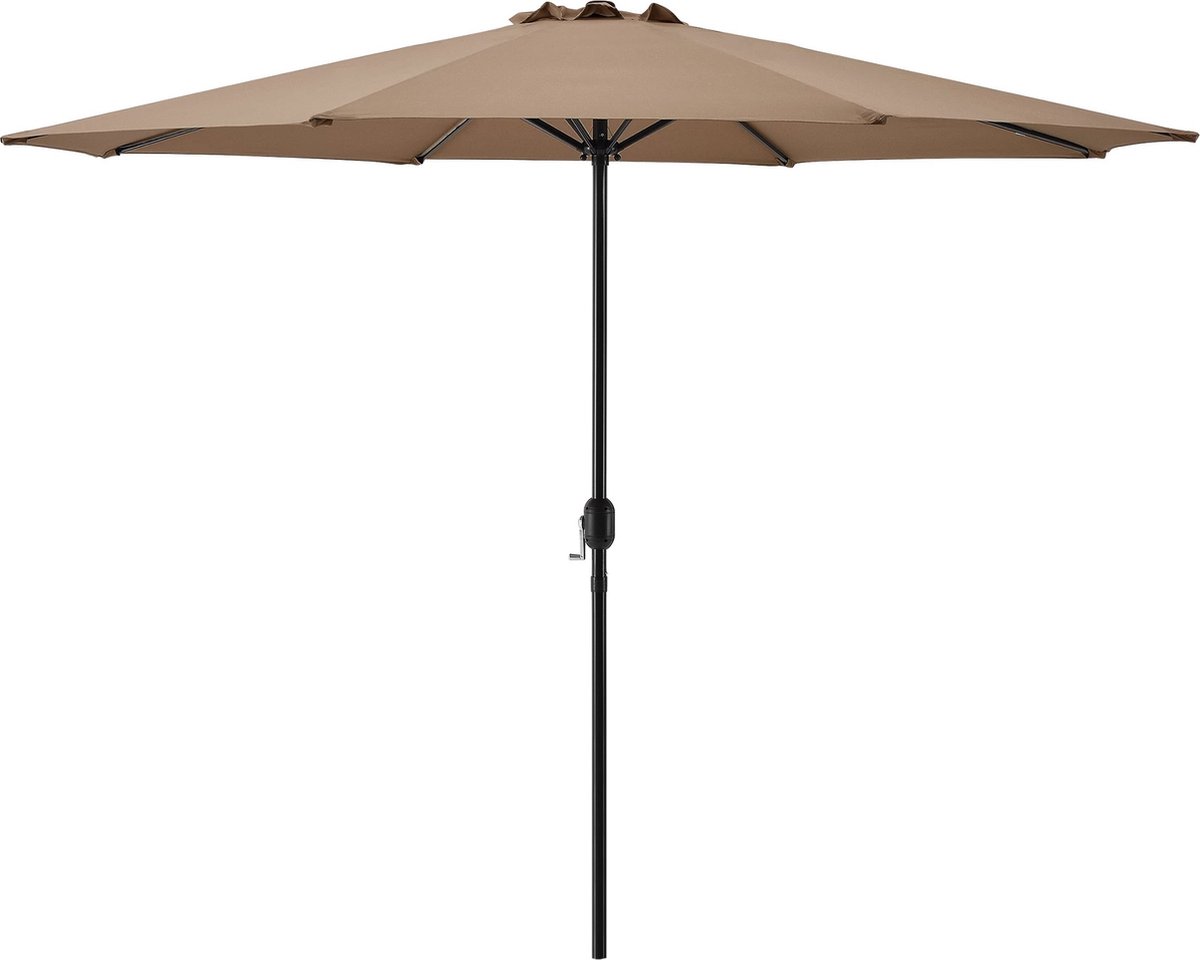 In And OutdoorMatch Tuinparasol Karlee - Stokparasol - 300x230 cm - Beige - Deluxe Look