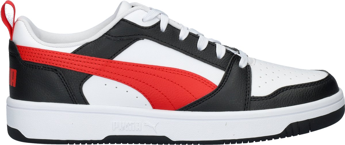Puma Rebound V6 Low Sneaker Heren Zwart