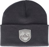 Hatstore- Starry Mountain Patch Grey/Graphite Beanie - Wild Spirit Cap