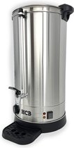 HCB® - Professionele Horeca Waterboiler - dubbelwandig met lekbak - 23,6 liter - 230V - RVS / INOX - 37x41x64.5 cm (BxDxH) - 3.6 kg