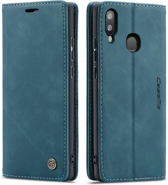 Étui pour Samsung Galaxy A20e - Étui CaseMe Book - Bleu