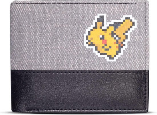 Pokémon - Pika Bifold portemonnee - Grijs