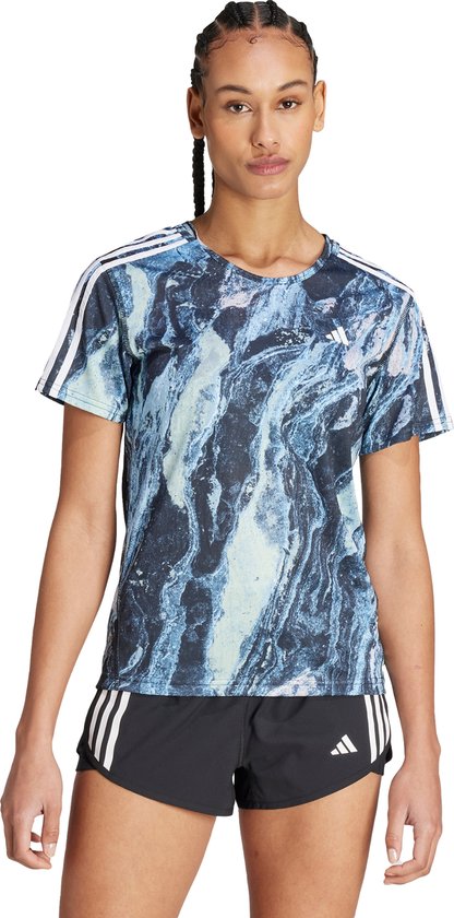 adidas Performance Move for the Planet AirChill T-shirt - Dames - Blauw- M