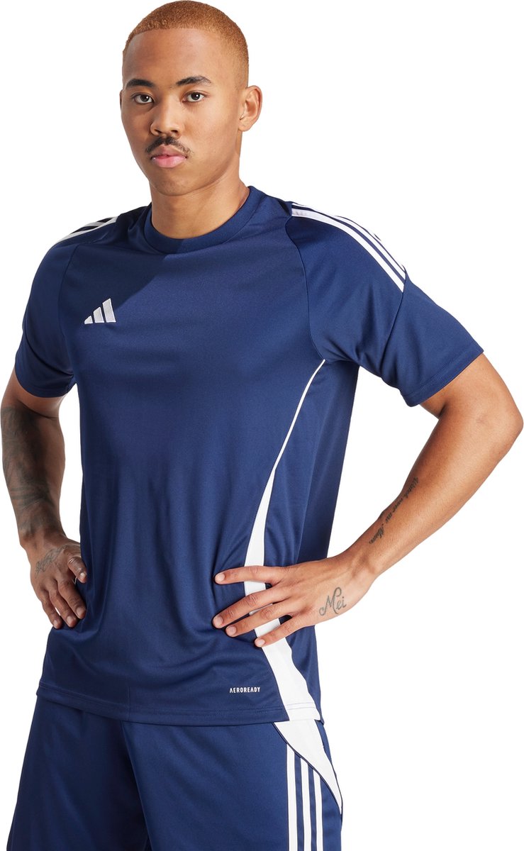 adidas Performance Tiro 24 Voetbalshirt - Heren - Blauw- 2XL