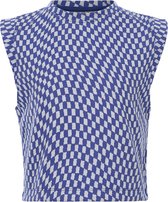 LOOXS 10sixteen 2412-5425-818 Meisjes T-Shirt - Maat 140 - Blauw van 95% POLYESTER 5% LYCRA JAQUARD JERSEY