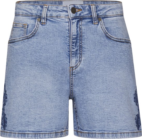SISTERS POINT Olia-sho1 Dames Short - L. blue wash - Maat S