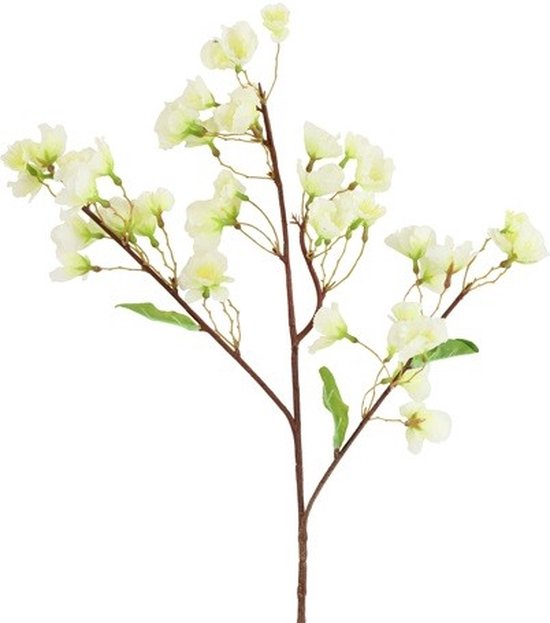 Kustbloemen - Sakura - Smal - wit - Lengte 71cm - B10-H10CM