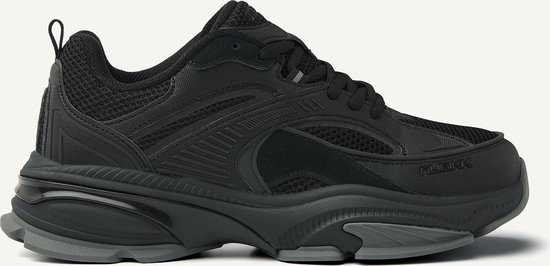 Nubikk Comet Runner Mens Sneaker Black Raven Artificial Maat 39