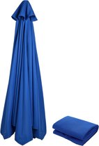 Vervangende luifel van 3 m voor terrasparaplu Dikke en sterke vervangingshoes voor marktparaplu met 8 ribben Buitenparaplu Zonbeschermingsluifel (alleen luifel)