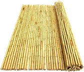 Tapis en bambou naturel 150 x 180 cm | Naturel | Écran ou clôture de balcon | Durable et résistant aux intempéries | Écran privé.