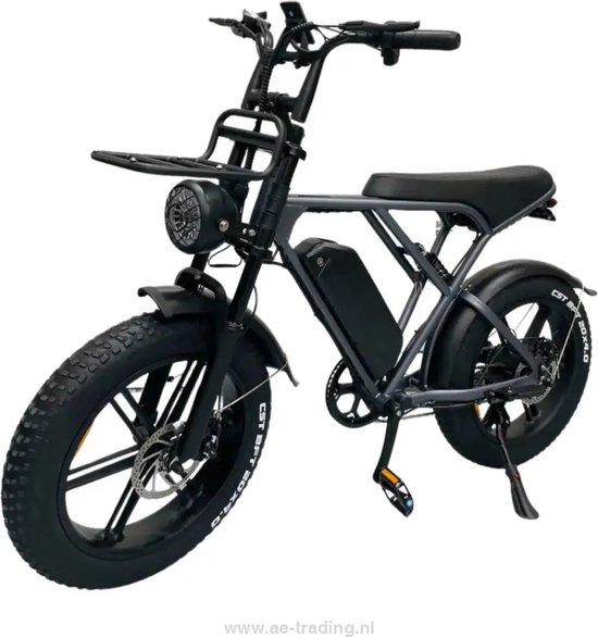 Voorrekje Ouxi H9 Fatbike Zwart Origineel Bagagedrager van Merkloos — afbeelding 3