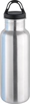 Isosteel Rvs Sportfles 0,75 Liter Zilver