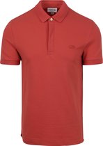 Lacoste - Poloshirt Paris Pique Rood - Slim-fit - Heren Poloshirt Maat XL