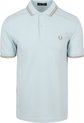 Fred Perry - Polo M3600 Lichtblauw V27 - Slim-fit - Heren Poloshirt Maat XL