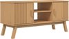 vidaXL - Tv-meubel - OLDEN - 114x43x57 - cm - massief - grenenhout - bruin