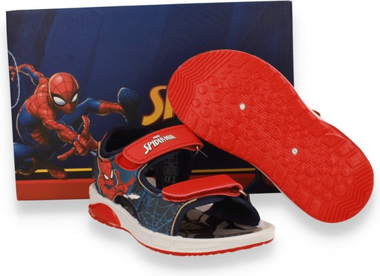 Spiderman Garçons Sandale Blauw BLEU 28