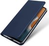 Dux Ducis - Telefoon Hoesje geschikt voor de Motorola Moto G34 - Skin Pro Book Case - Blauw