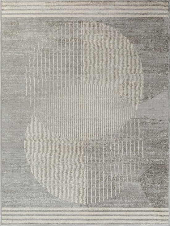 Surya Vloerkleed Woonkamer Slaapkamer Vintage Oosters Tapijt Kush Blauw Beige Cm