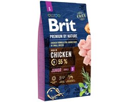 Voer Brit Premium by Nature Junior S Kip 8 kg
