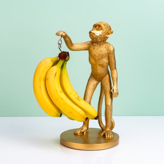 Winkee Aap Banaanhouder – Goud