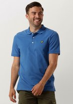 Lyle & Scott Plain Polo Polo's & T-shirts Heren - Polo shirt - Blauw - Maat XS