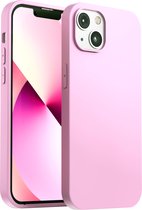 My Case hoesje geschikt voor iPhone 13 Roze Hoesje Siliconen Case Cover - iPhone 13 Roze