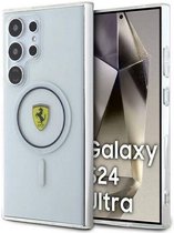 Ferrari IML Back Case (MagSafe Compatible) - Geschikt voor Samsung Galaxy S24 Ultra (S928) - Transparant