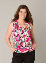 ES&SY Willa Blouses - Pink/Multi-Colour - maat 46