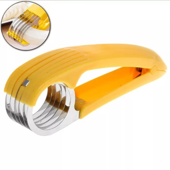 Lot De 3 Coupe-Fruits Multifonction - Trancheuse à Main Pour Bananes, Fraises, Œufs