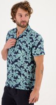 Gabbiano Chemise Chemise Avec Col Ouvert 334546 301 Marine Taille Homme - XXL